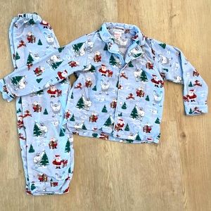 Pottery Barn Kids Rudolph Pajama Set
